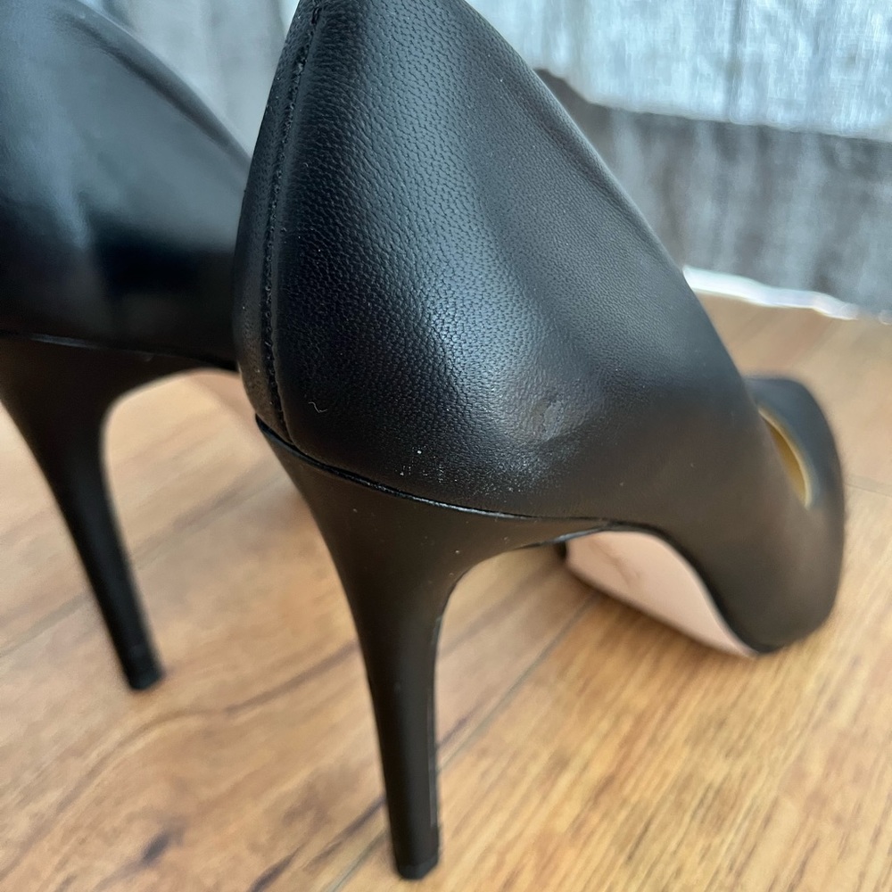 Jessica Simpson Black Prizma D’Orsay Pointed Toe Heel (Size 8.5) - Picture 5 of 9